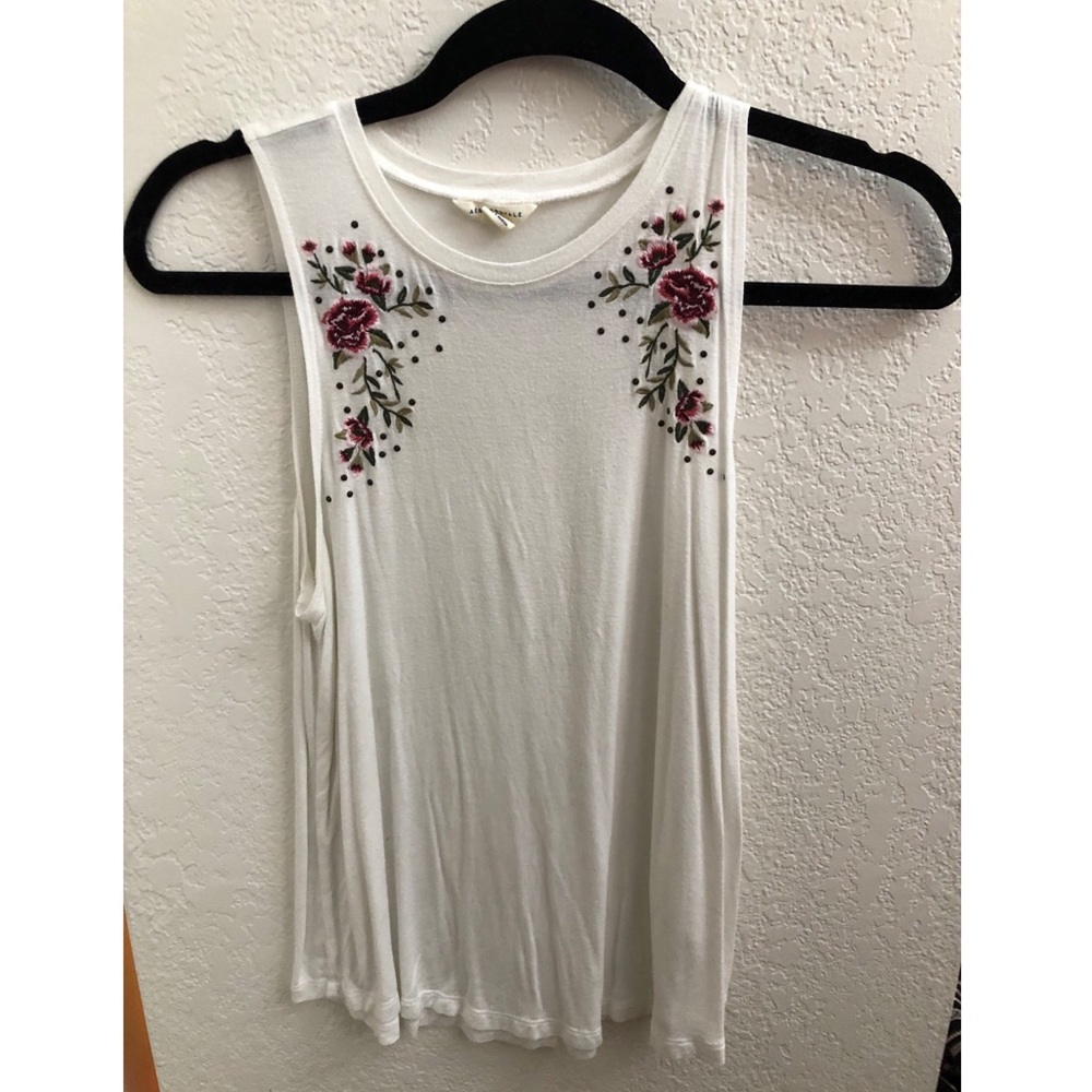White Rose Tank Top | S
